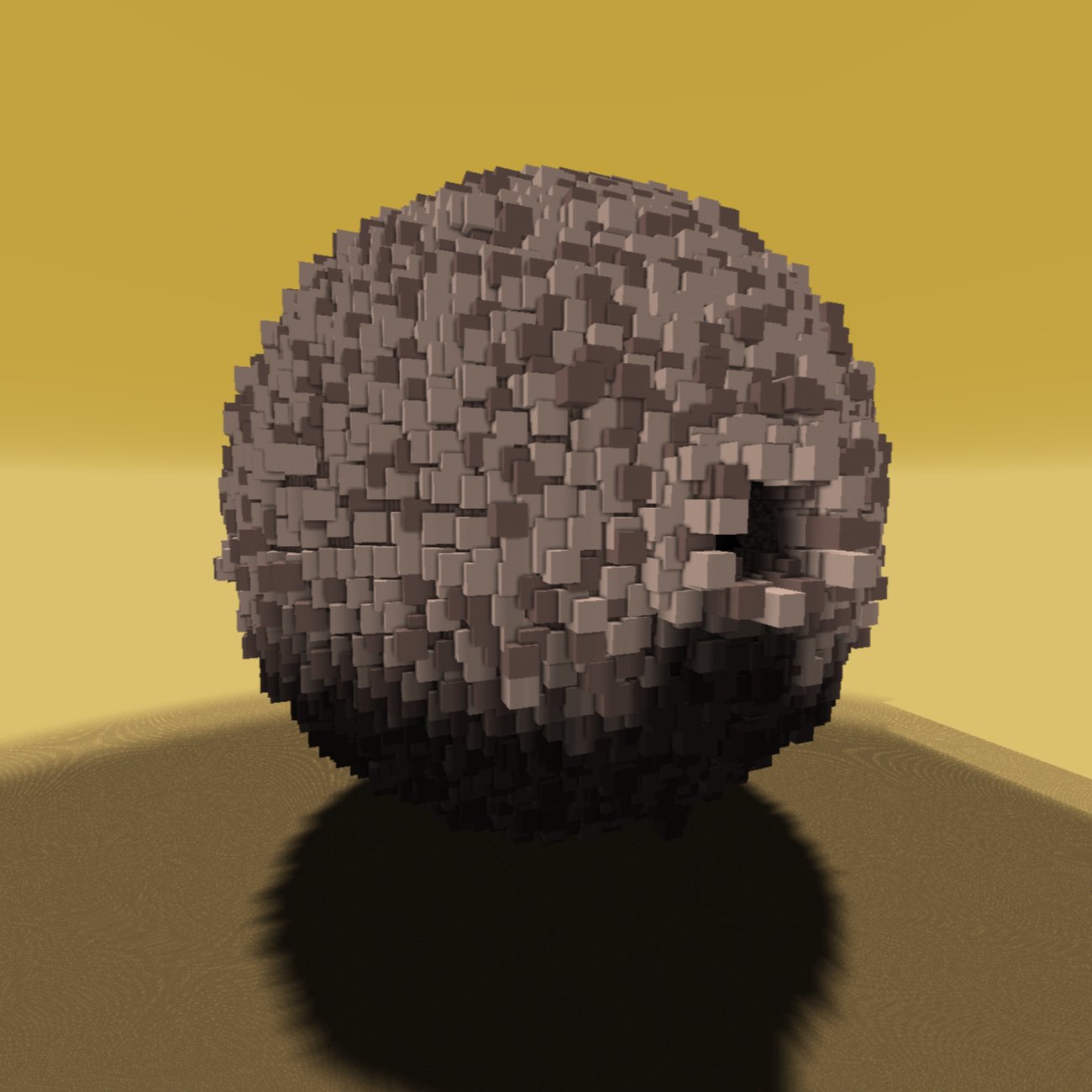 The Shell seen from far away